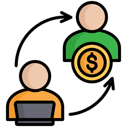 Consumer-to-Business (C2B) Icon